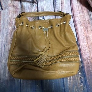 Big Buddha tan purse